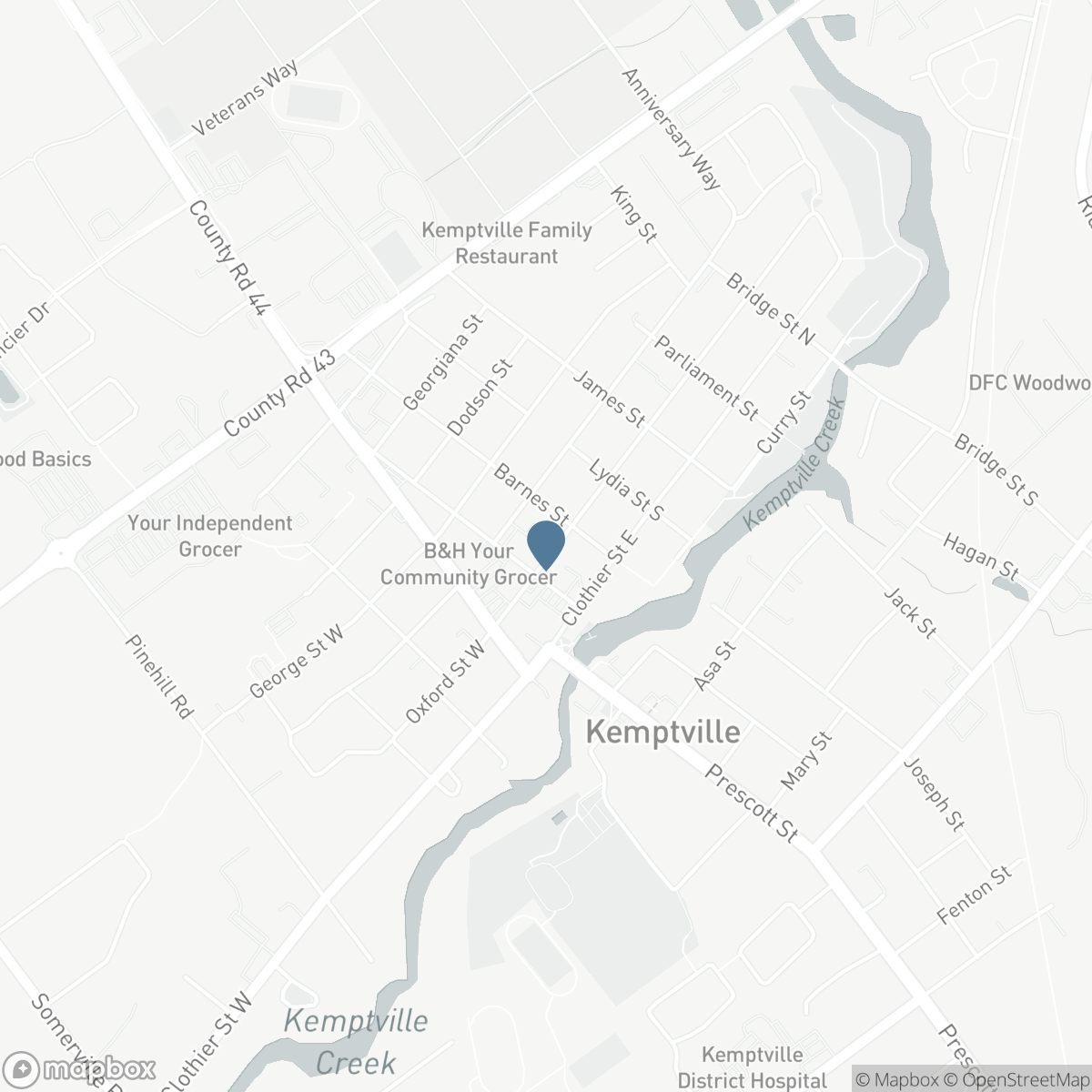 107 OXFORD STREET E, Kemptville, Ontario K0G 1J0